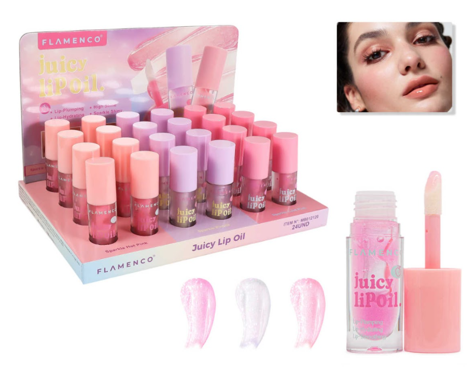 Lip Gloss Glitter + Voluminizador
