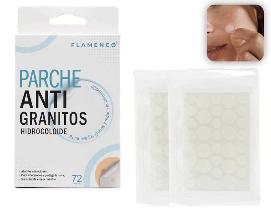 Parche Anti Acné Ultra Finos 72 Unidades
