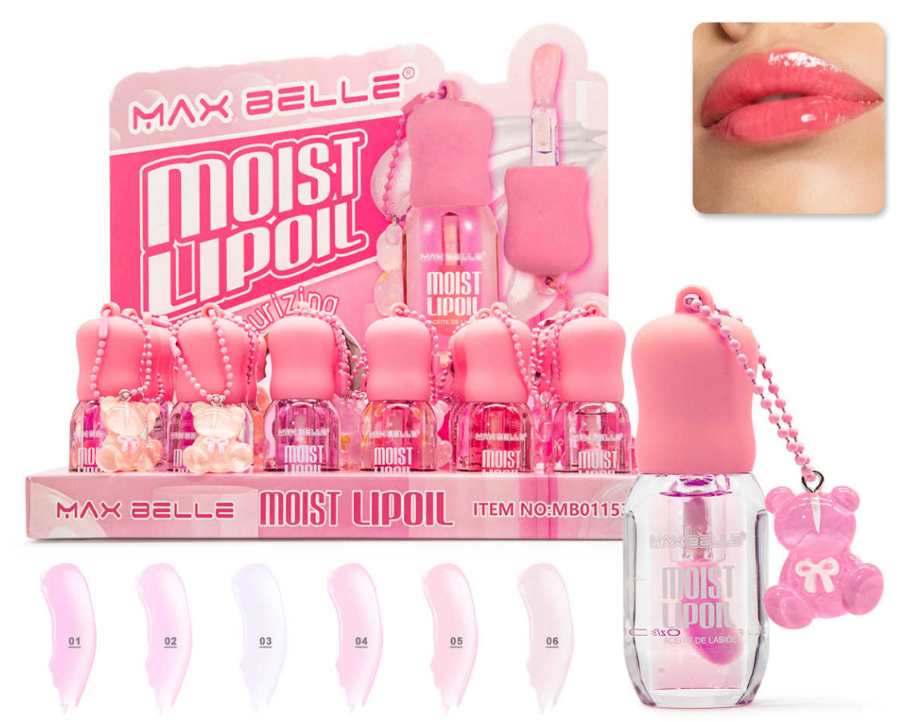 Lip Gloss Llavero Osito