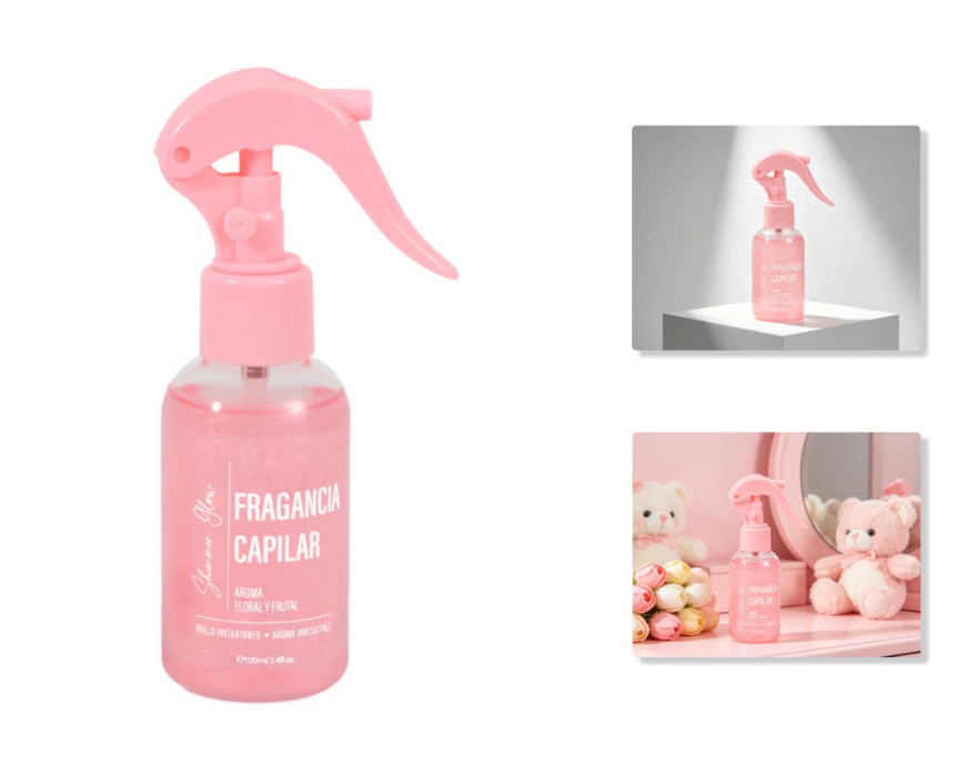Spray de Cabello Fragancia Capilar Floral y Frutal