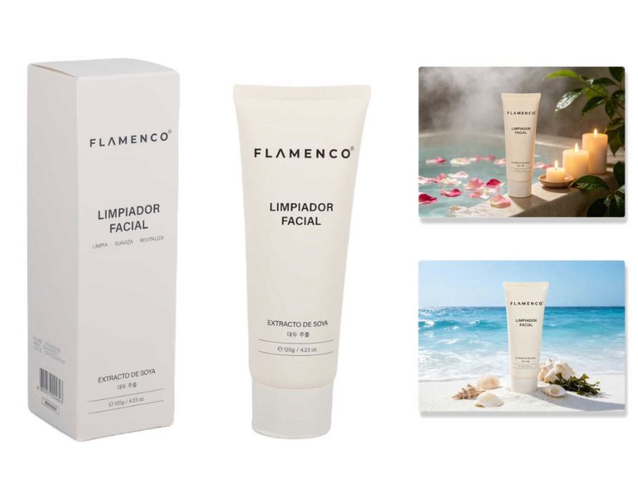 Limpiador Facial Extracto de Soya