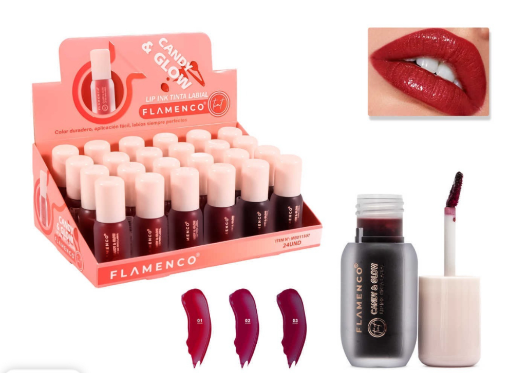 Tinte de Labios Candy y Glow