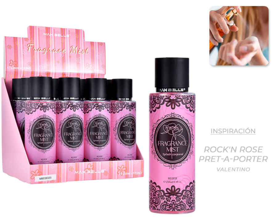 Splash Corporal Mujer Inspiración Rock’n Rose Prêt-à-Porter