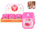 Perfume de Cartera Carcasa Gomita con Llavero Aroma Cherry