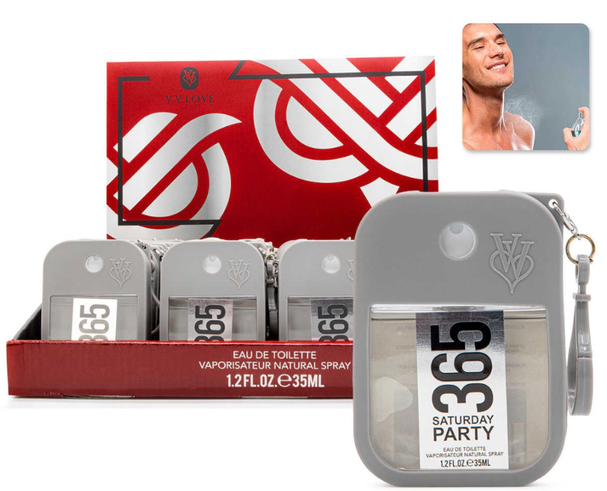 Pack 4 Perfumes de Cartera Hombre - Aqua, Dark Aura, 365 e Insuperable
