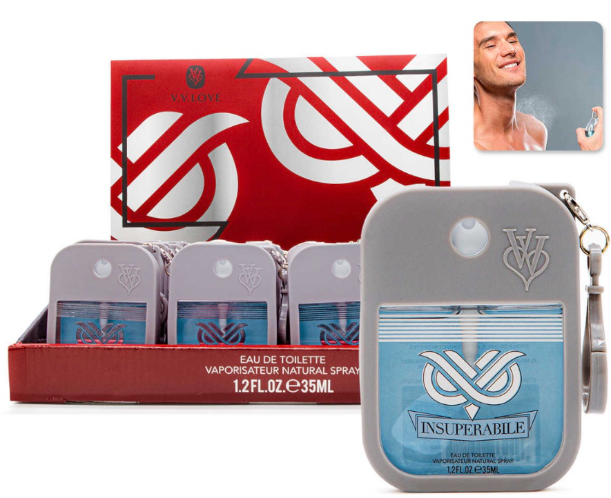 Pack 4 Perfumes de Cartera Hombre - Aqua, Dark Aura, 365 e Insuperable
