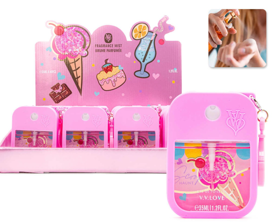 Pack 4 Perfumes de Cartera Mujer - Pastel, Helado y Chocolate