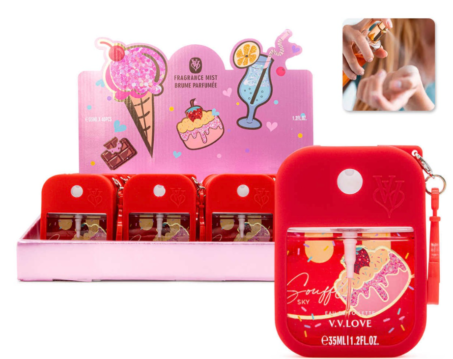 Pack 4 Perfumes de Cartera Mujer - Pastel, Helado y Chocolate