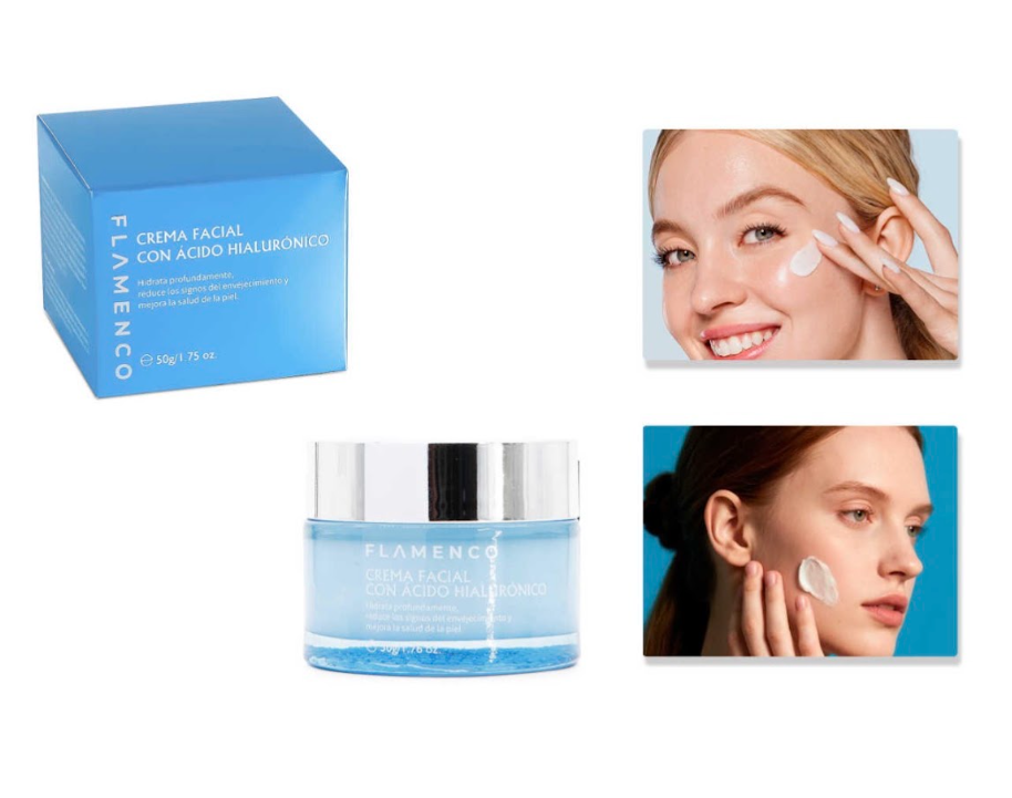 Crema Facial con Ácido Hialurónico