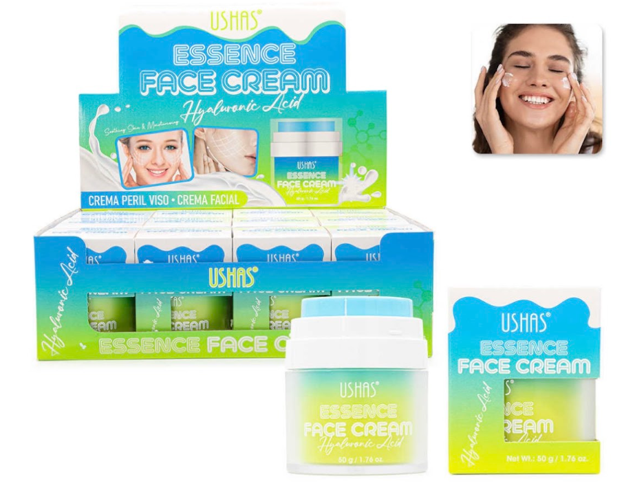 Crema Facial Push con Ácido Hialurónico